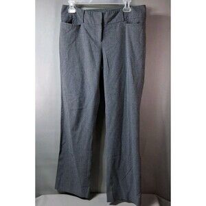 VTG The Limited Collection Drew Fit Gray Trouser Pants 8S Flare Workwear Career
